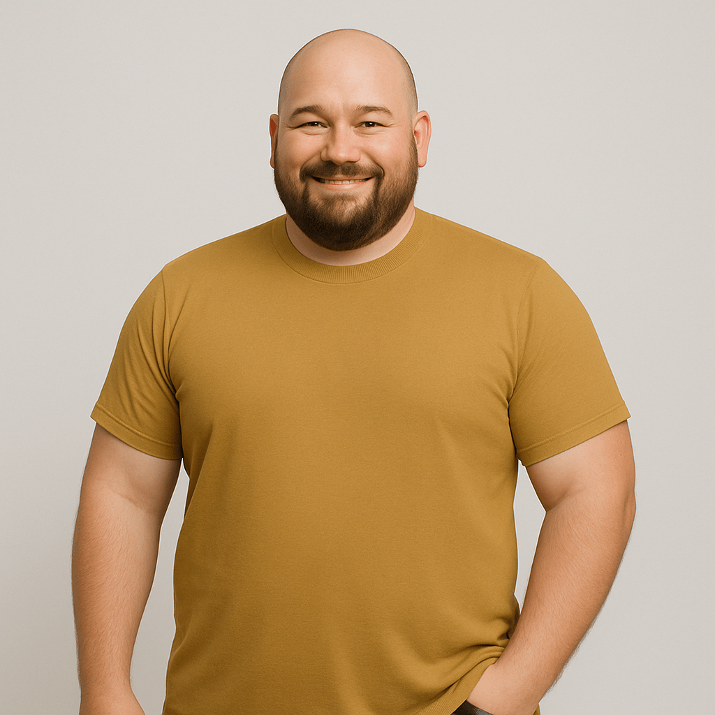 Het t-shirt tech - Mosterd - Fincut Netherlands