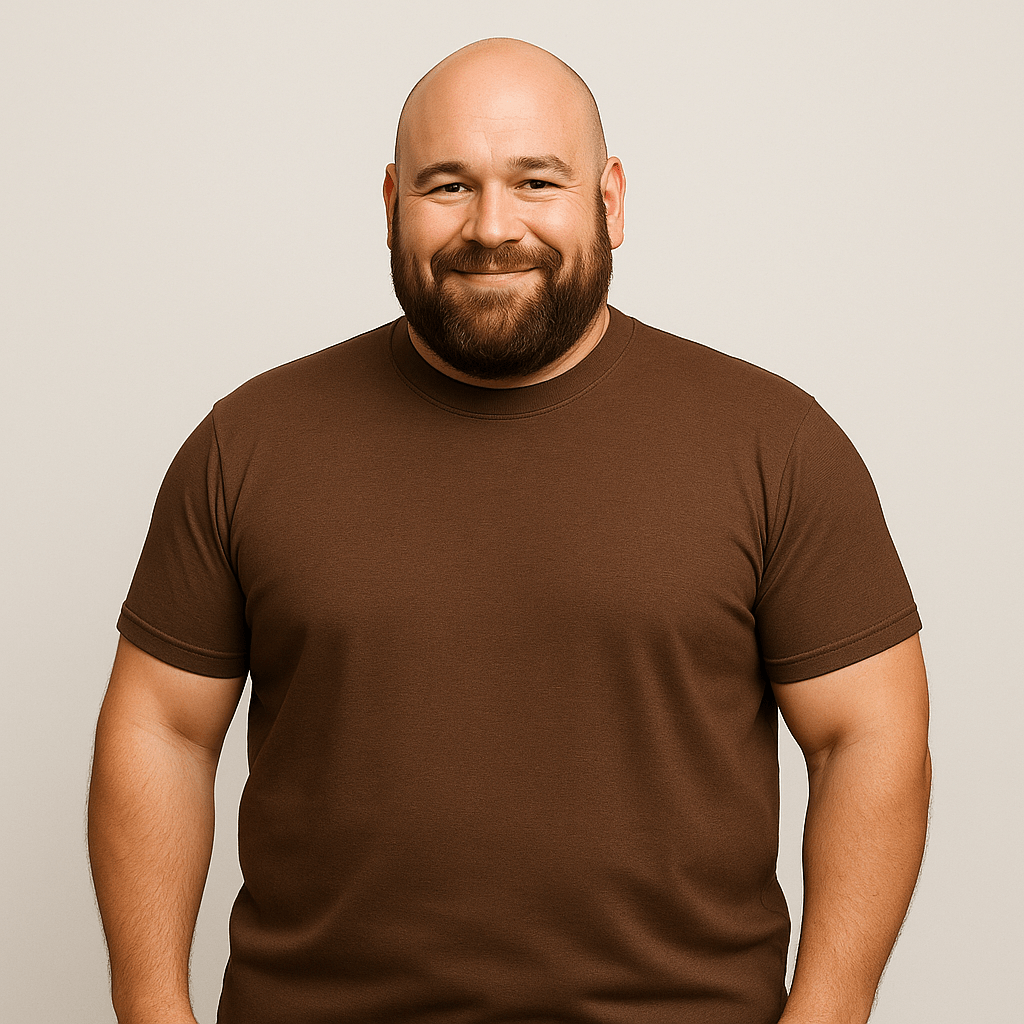 Het Tech - T-shirt - Bruin - Fincut Netherlands