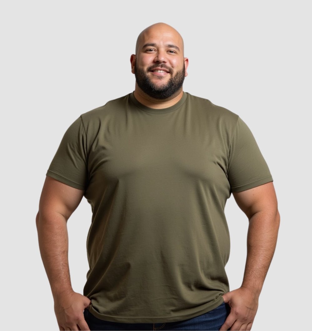 Het Tech - T-shirt – Kaki - Fincut Netherlands