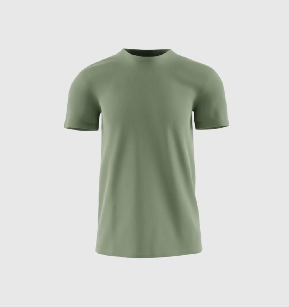 Het Tech - T-shirt – Kaki - Fincut Netherlands