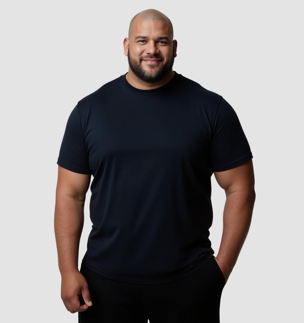 Het Tech - T-shirt – Marineblauw - Fincut Netherlands