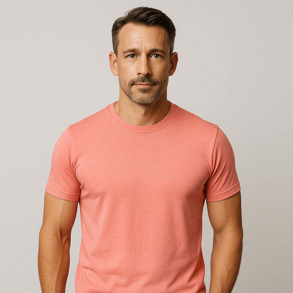 Het Tech - T-shirt - Zalmroze - Fincut Netherlands