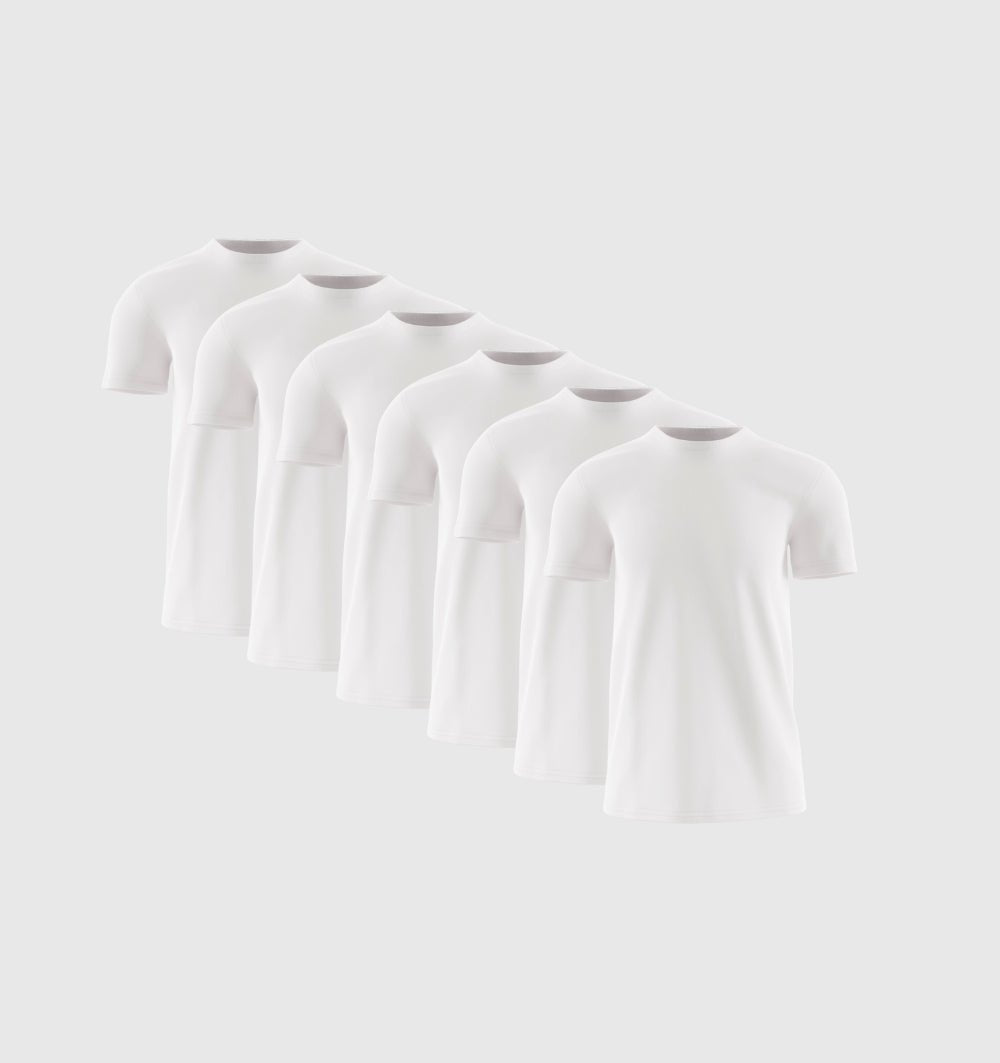 Pakket van 6 – Wit - Fincut Netherlands